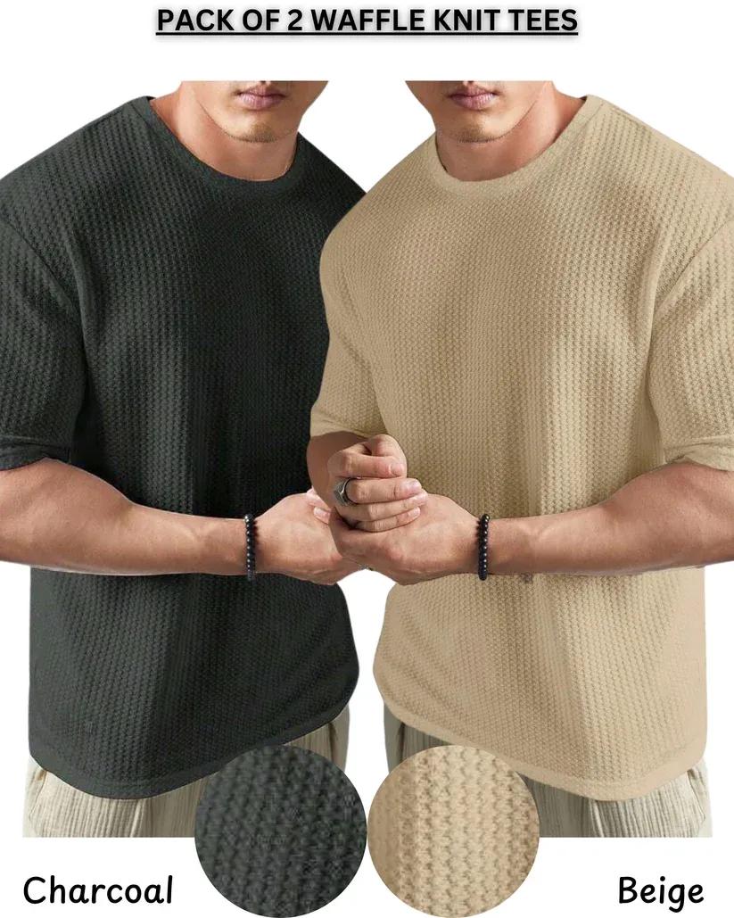 2 Pcs Men's Cotton Shirt